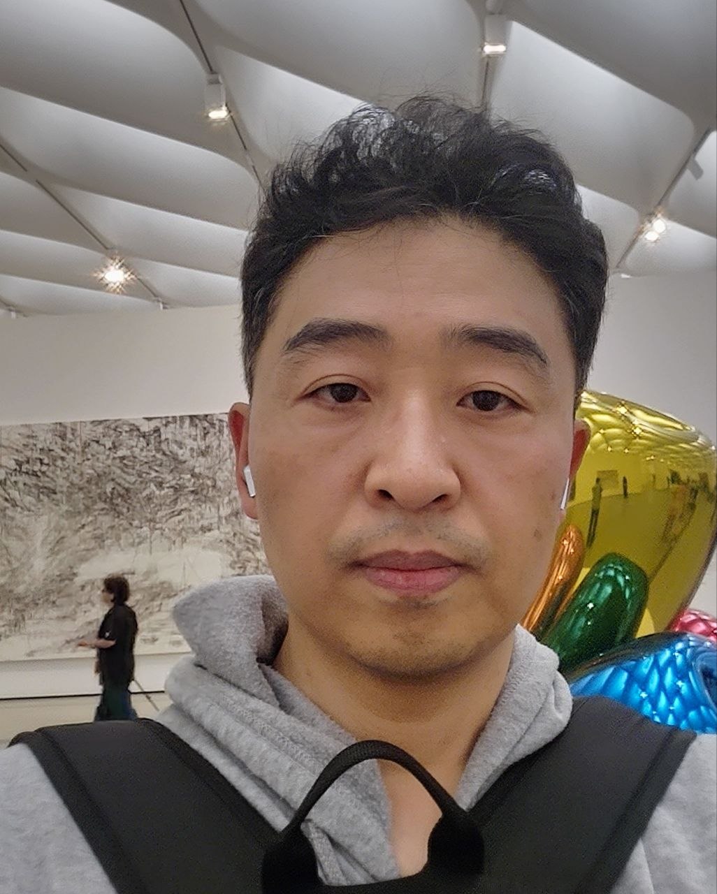 The Broad 셀카