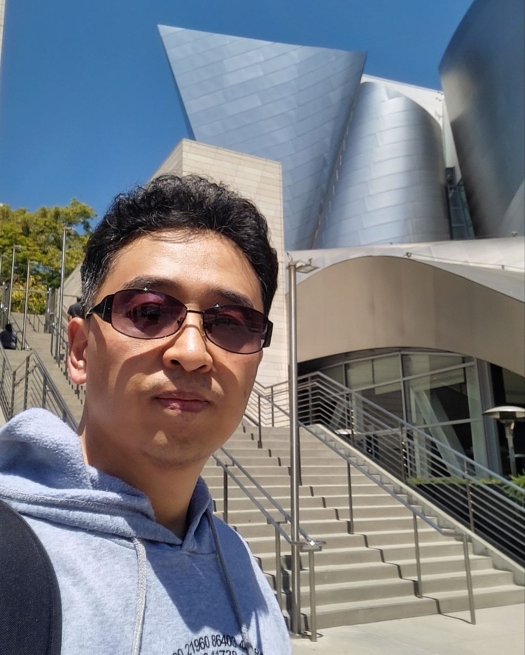 Disney Concert Hall 셀카