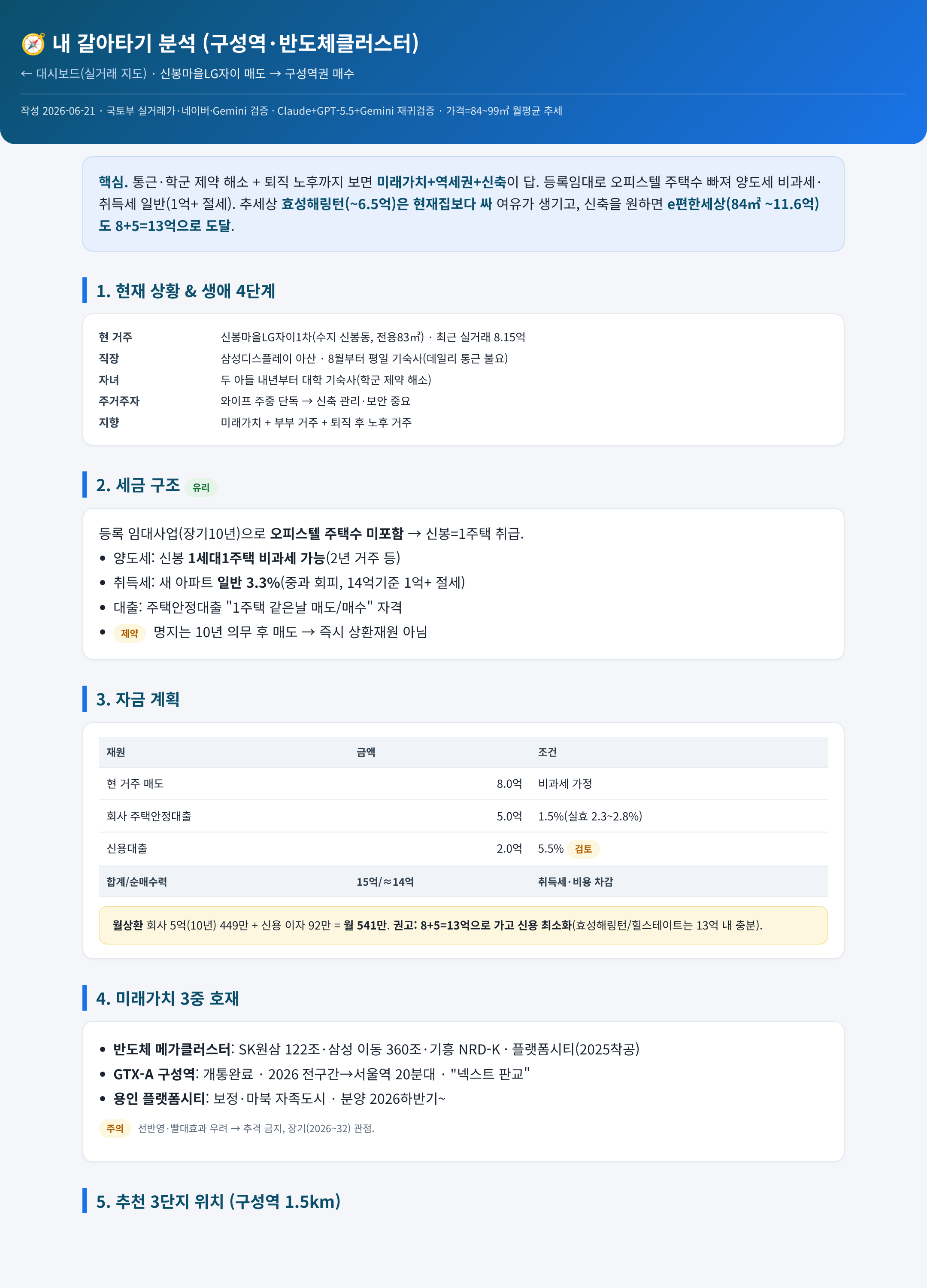 갈아타기 분석 리포트